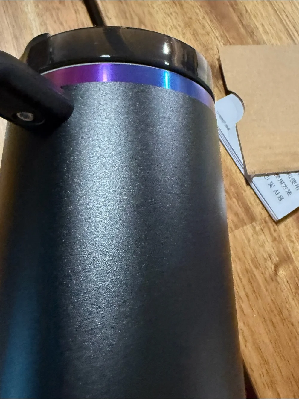 NIWT STANLEY Black Quencher H2O Tumbler with Rainbow 🌈 Colors Size 40 oz